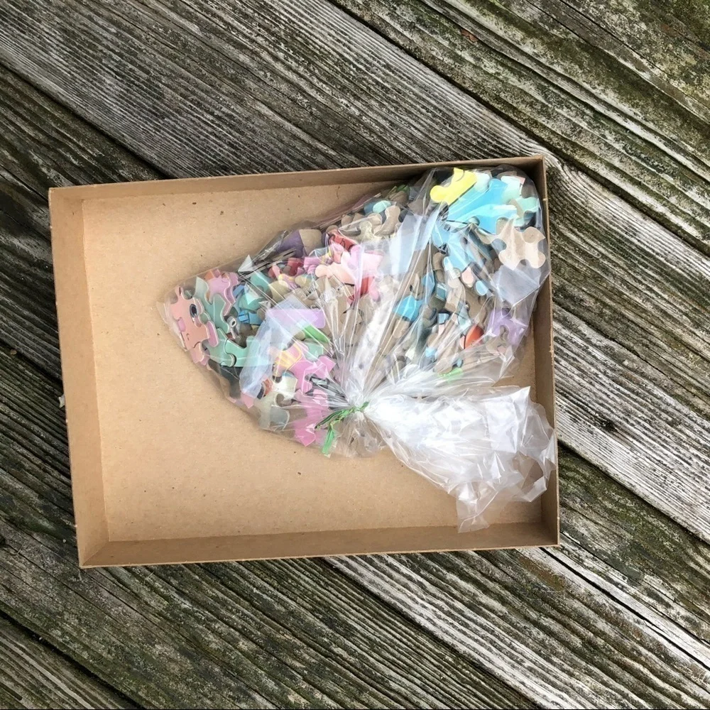 Vintage Golden Little Mermaid Puzzle Disney Kids